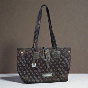 Dooney & Bourke Black Signature Tote Bag